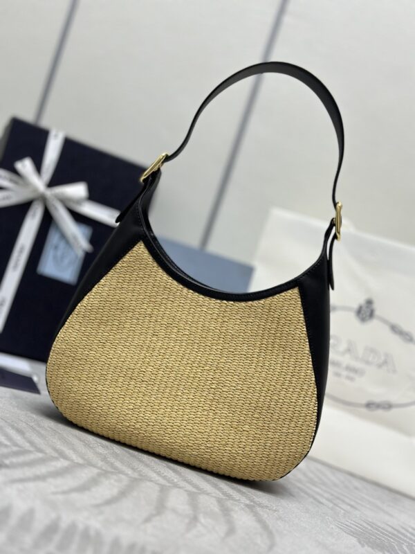 Replica Prada Cleo Black New - 1:1 designer replica handbag