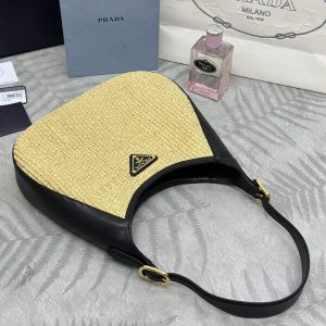 Replica Prada Cleo Black New - 1:1 designer replica handbag