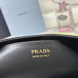 Replica Prada Cleo Black New - near-authentic luxury replica handbag