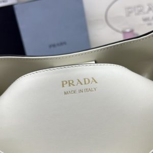 Replica Prada Cleo New White - premium 1:1 fake handbag model