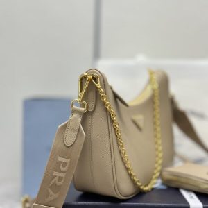 Replica Prada Re-Edition Caramel 2005 - premium 1:1 fake handbag model