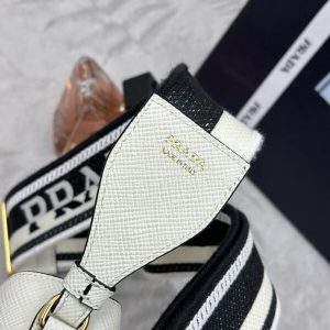 Replica Prada Saffiano White Envelope - high-quality designer bag clone