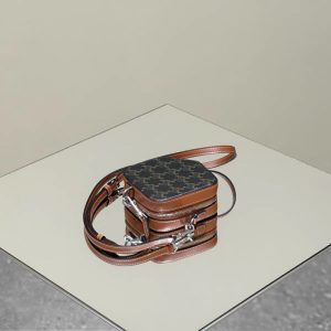 Replica Celine Triomphe Cube Box - top-tier luxury replica shoulder bag