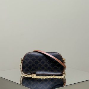 Replica Celine Triomphe Camera Bag - premium 1:1 fake handbag model