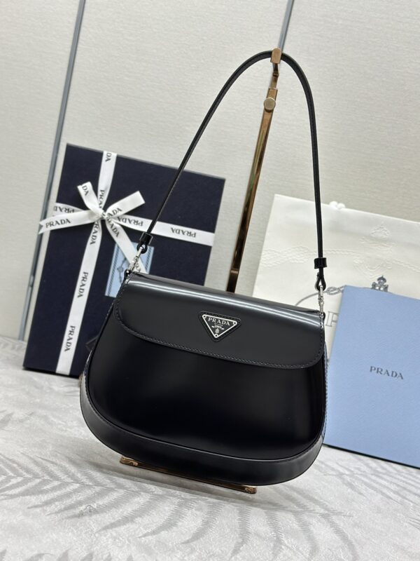 Replica Prada Cleo Small Black Flap - top-rated replica designer bag
