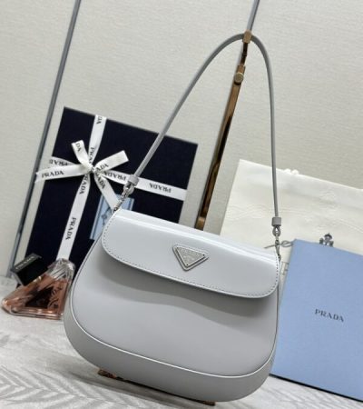Replica Prada Cleo Small Grey Flap - elite superclone designer purse