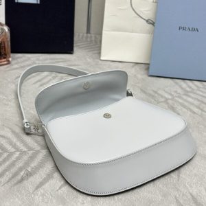 Replica Prada Cleo Small Grey Flap - top-rated replica designer bag