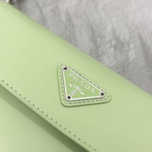 Replica Prada Cleo Small Green Flap - authentic-look luxury purse replica