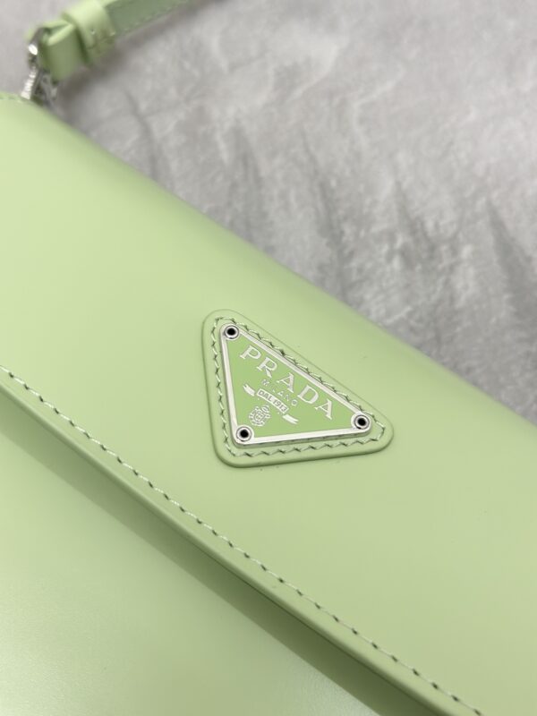 Replica Prada Cleo Small Green Flap - authentic-look luxury purse replica