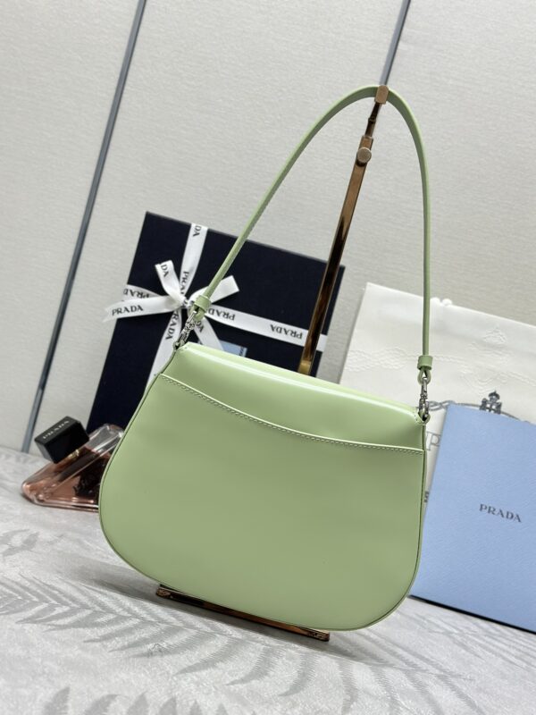 Replica Prada Cleo Small Green Flap - top-tier luxury replica shoulder bag