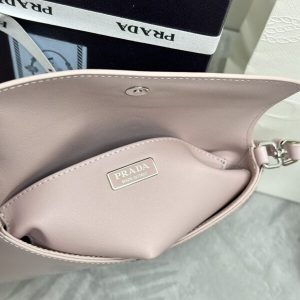Replica Prada Cleo Small Pink Flap - premium-grade designer purse dupe