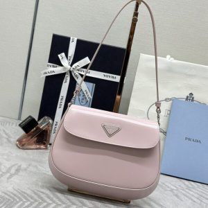 Replica Prada Cleo Small Pink Flap - realistic designer-inspired fake bag