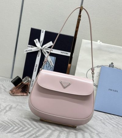 Replica Prada Cleo Small Pink Flap - realistic designer-inspired fake bag