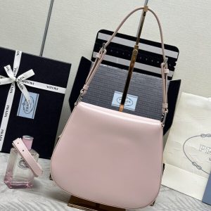 Replica Prada Cleo Pink Bag With Flap - high-end fake designer purse