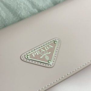 Replica Prada Cleo Pink Bag With Flap - near-authentic luxury replica handbag