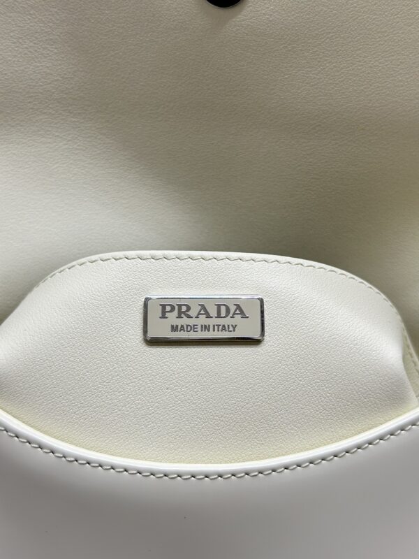 Replica Prada Cleo White Bag With Flap - ultra-realistic fake designer tote