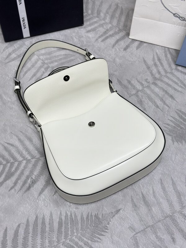 Replica Prada Cleo White Bag With Flap - premium-grade designer purse dupe
