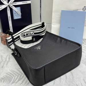 Replica Prada Saffiano Tote Black - top-tier luxury replica shoulder bag