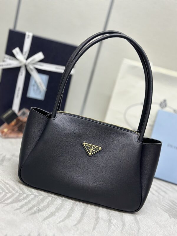 Replica Prada Medium Black Shoulder Bag - realistic designer-inspired fake bag
