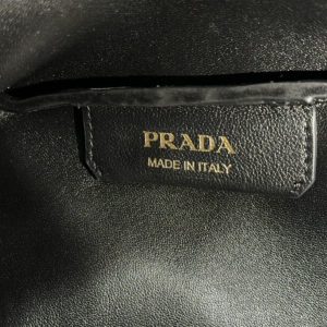 Replica Prada Medium Black Shoulder Bag - premium 1:1 fake handbag model