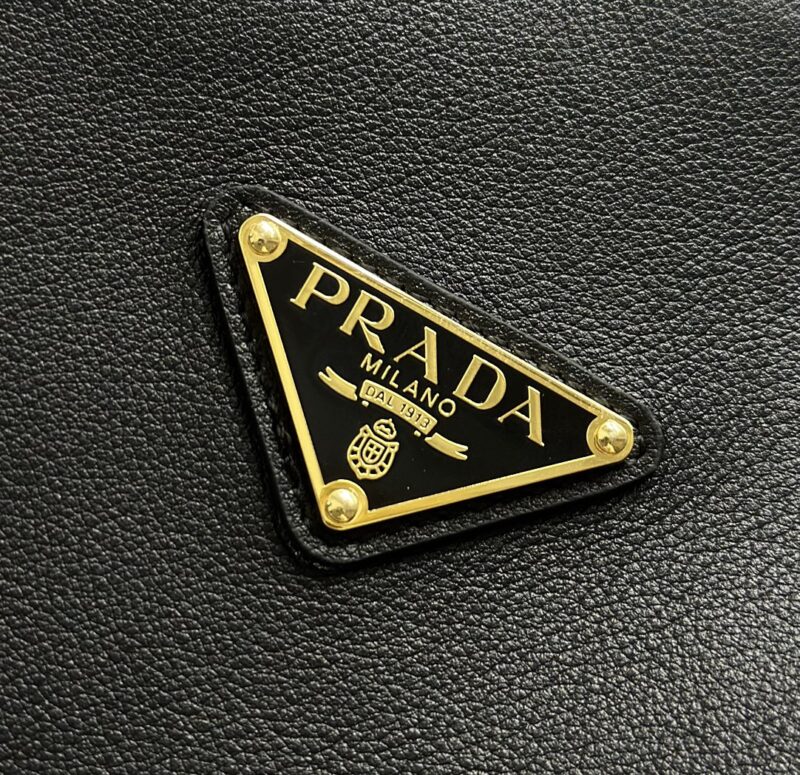 Replica Prada Medium Black Shoulder Bag - near-authentic luxury replica handbag
