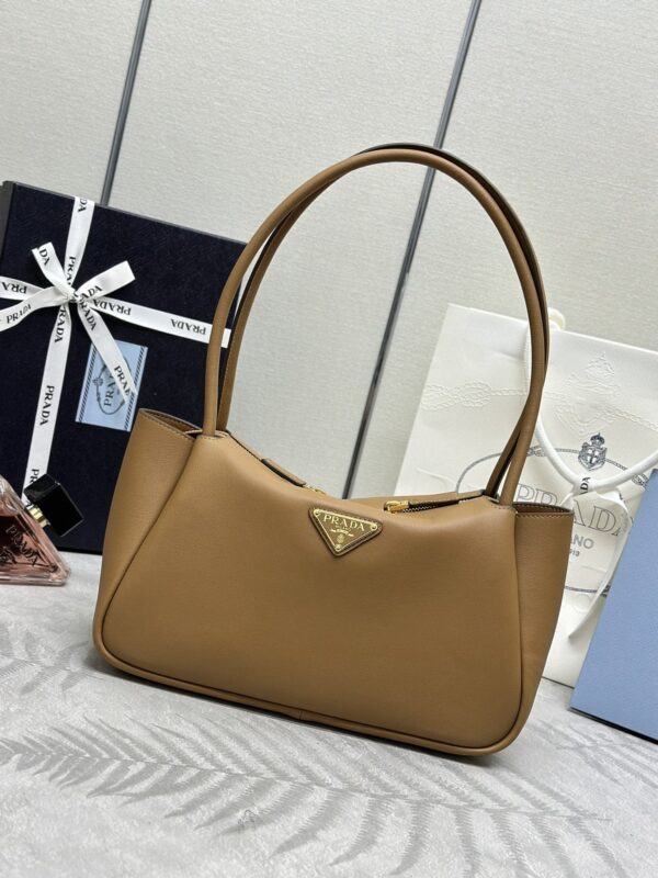 Replica Prada Medium Caramel Shoulder Bag - near-authentic luxury replica handbag