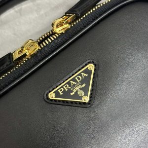 Replica Prada Mini Top-Handle Bag Black - best-selling designer handbag dupe