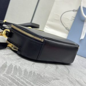 Replica Prada Mini Top-Handle Bag Black - high-quality designer bag clone
