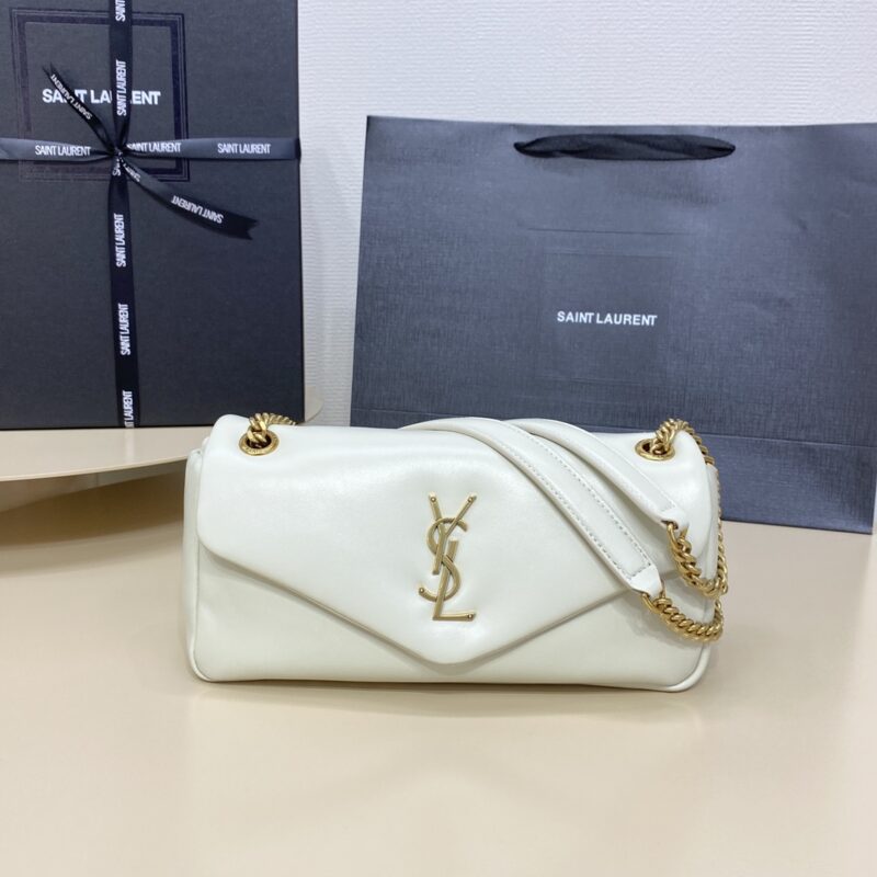 Replica YSL Calypso White - realistic designer-inspired fake bag