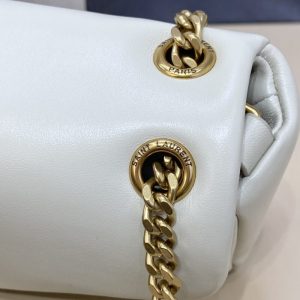 Replica YSL Calypso White - near-authentic luxury replica handbag