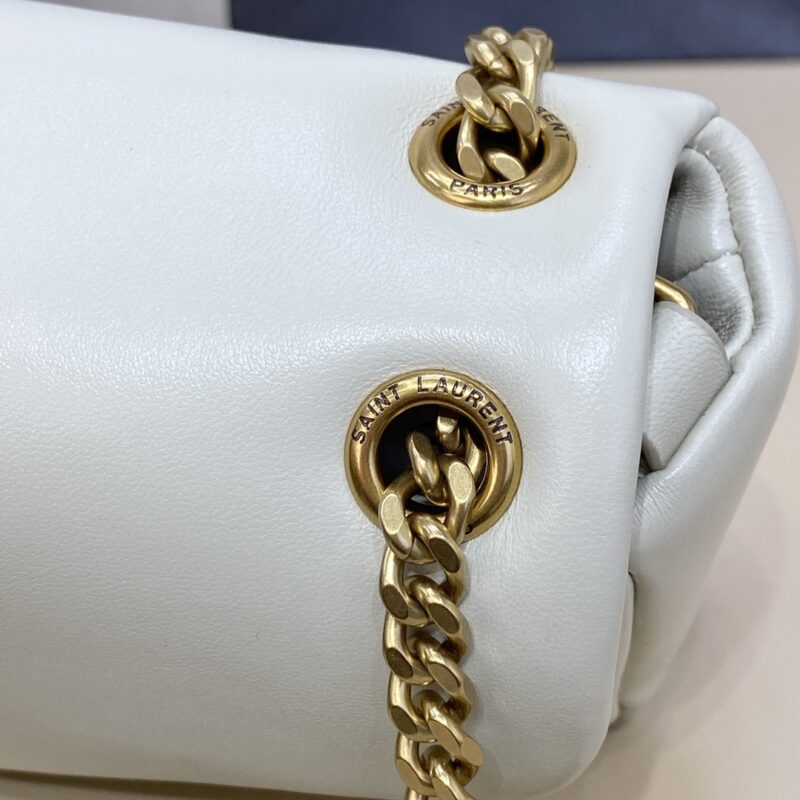 Replica YSL Calypso White - near-authentic luxury replica handbag