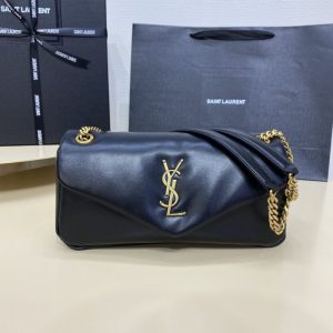 Replica YSL Calypso Black - premium 1:1 fake handbag model