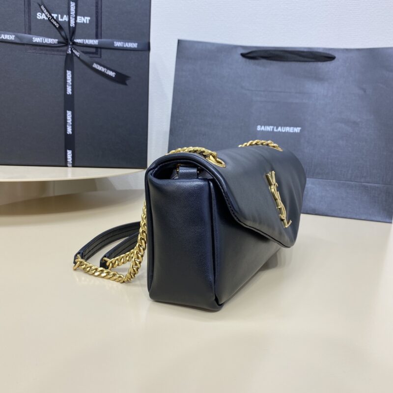 Replica YSL Calypso Black - 1:1 designer replica handbag