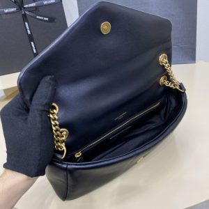 Replica YSL Calypso Black - premium 1:1 fake handbag model