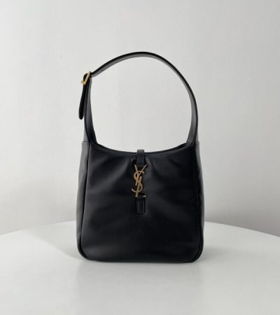 Replica YSL LE 5 A 7 Small Black - authentic-look luxury purse replica
