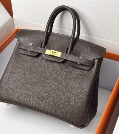 Replica Hermes Birkin Ebony - 1:1 designer replica handbag