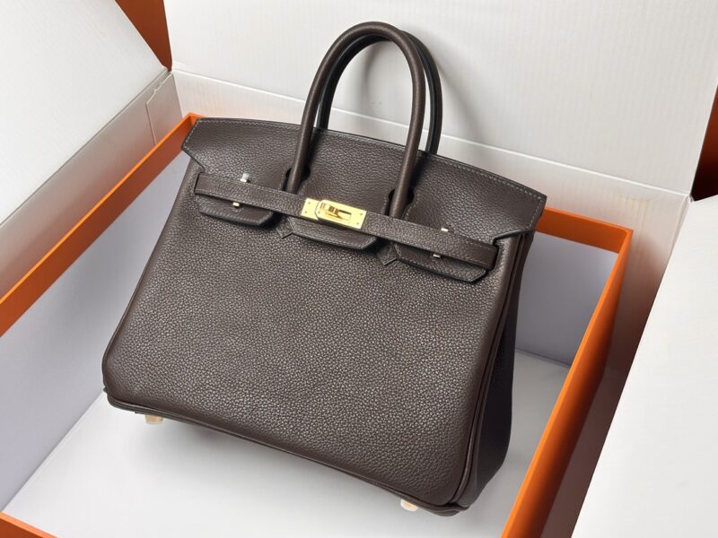 Replica Hermes Birkin Ebony - 1:1 designer replica handbag