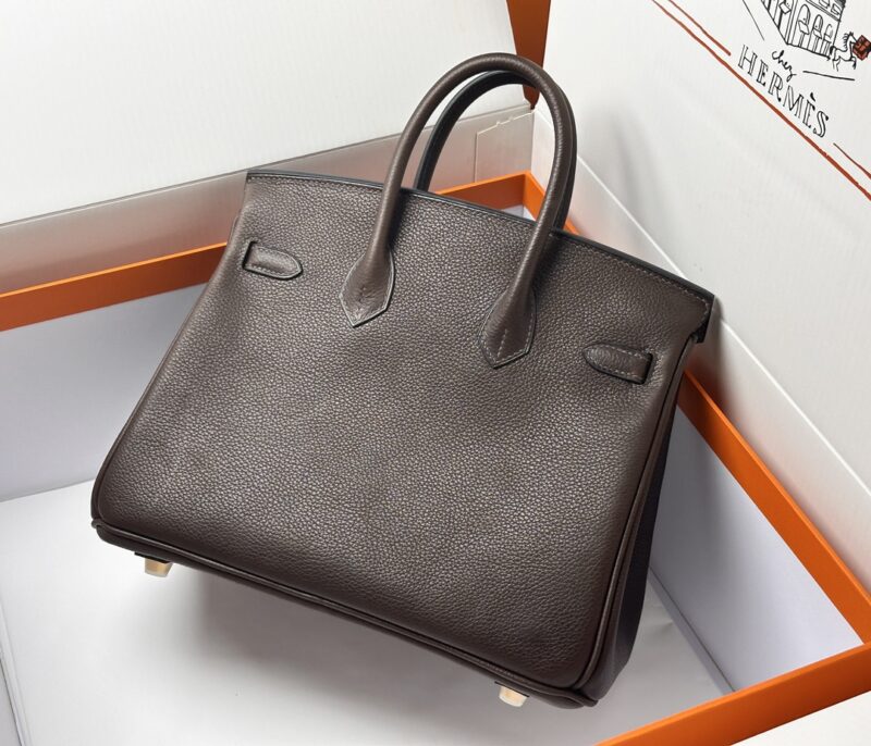 Replica Hermes Birkin Ebony - top-tier luxury replica shoulder bag