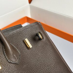 Replica Hermes Birkin Ebony - 1:1 designer replica handbag