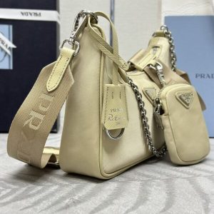 Replica Prada Re-Edition Nylon 2005 Yellow - high-accuracy replica luxury purse