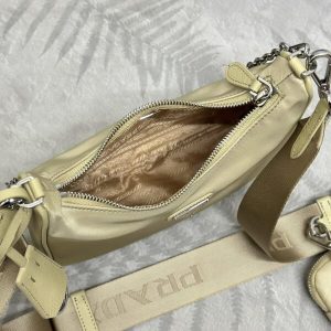 Replica Prada Re-Edition Nylon 2005 Yellow - premium 1:1 fake handbag model