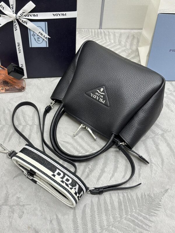 Replica Prada Small Leather Handbag - realistic designer-inspired fake bag