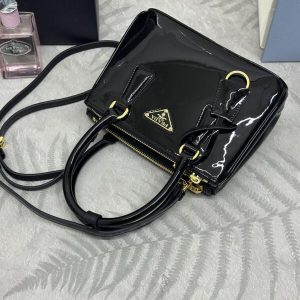 Replica Prada Galleria Black Patent - ultra-realistic fake designer tote