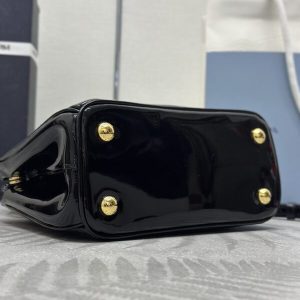 Replica Prada Galleria Black Patent - high-end fake designer purse