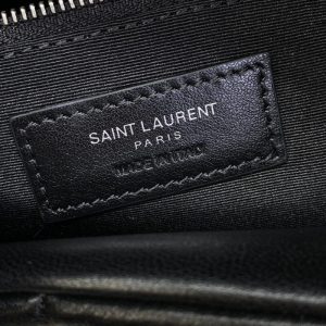 Replica YSL Loulou All Black Puffer - premium 1:1 fake handbag model