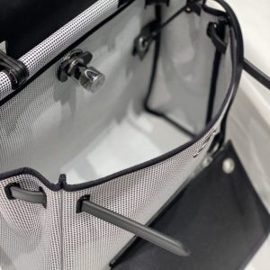 Replica Hermes Herbag 31cm White - top-rated replica designer bag