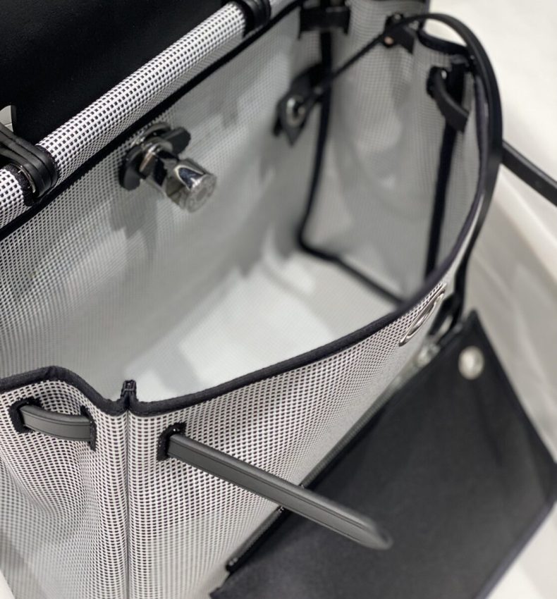 Replica Hermes Herbag 31cm White - top-rated replica designer bag