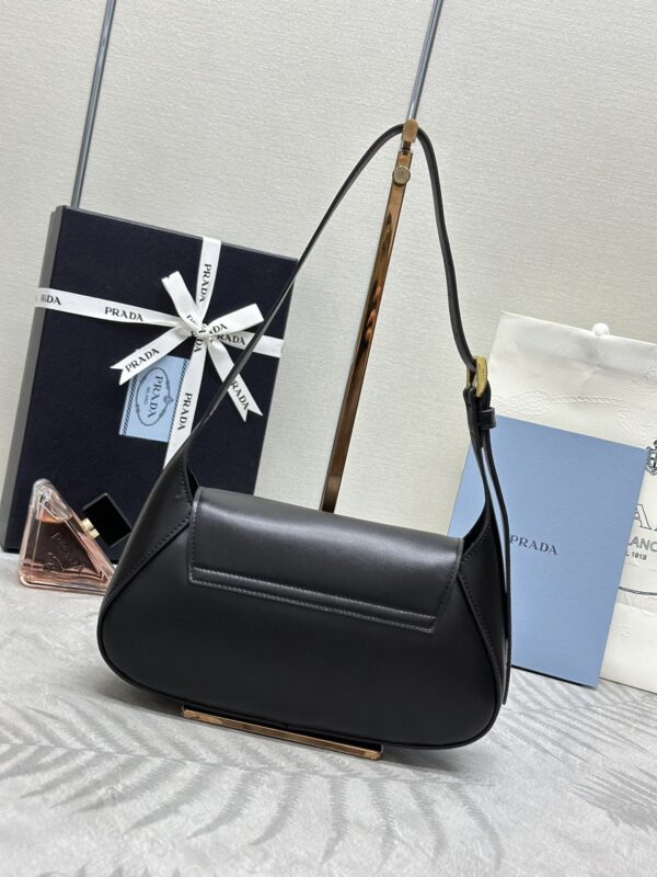 Replica Prada Small Shoulder Bag Black - top-tier luxury replica shoulder bag