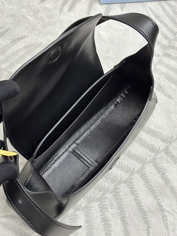 Replica Prada Small Shoulder Bag Black - top-rated replica designer bag