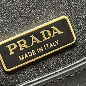 Replica Prada Mini Saffiano Black - premium 1:1 fake handbag model
